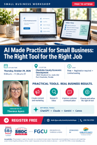 AI Made Practical for Small Business: The Right Tool for the Right Job