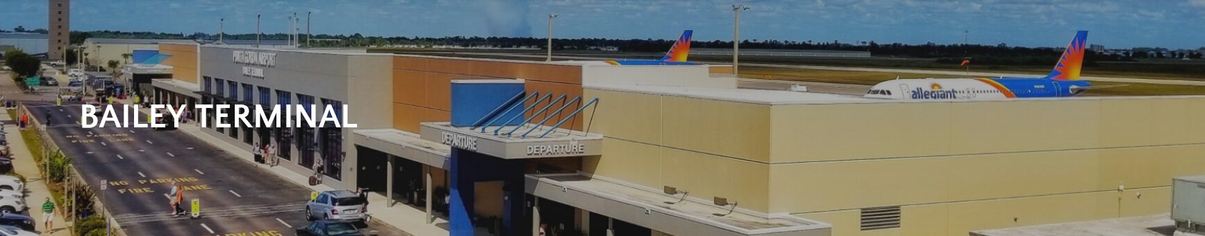 Bailey Terminal expansion and parking map