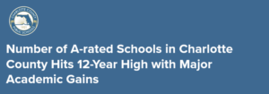 Number of A-rated Schools in Charlotte County Hits 12-Year High with Major Academic Gains