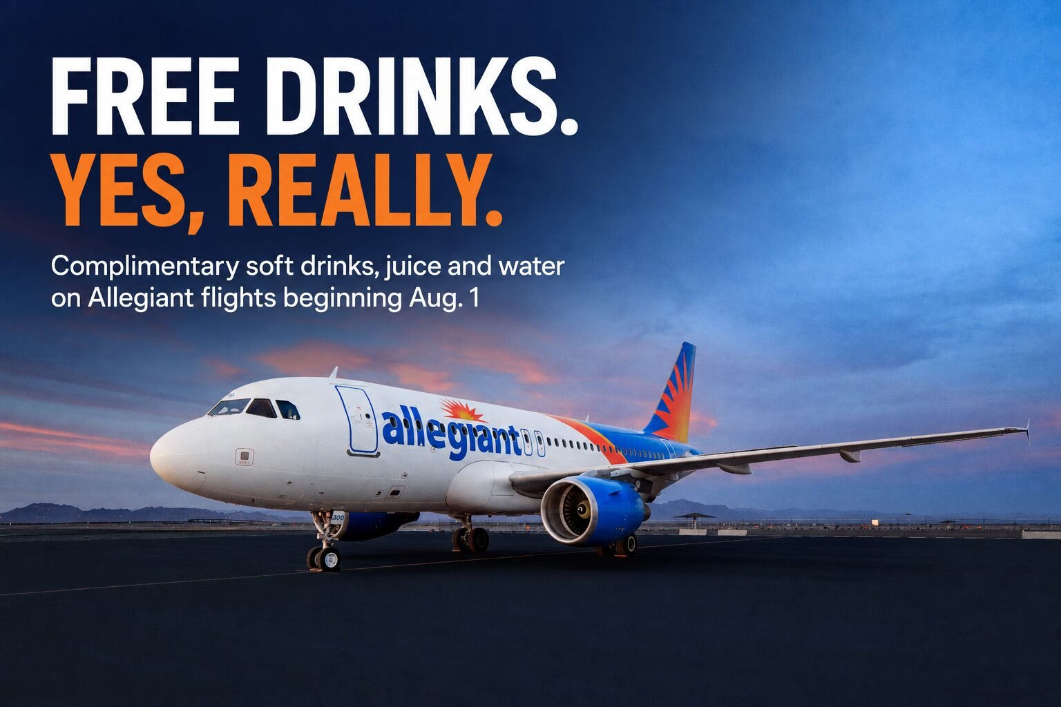 Allegiant passenger amenities update