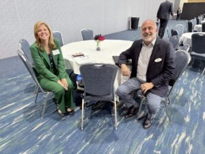 Dr. Eileen DeLuca of FGCU shares insights on higher education partnerships during the Charlotte County Workforce Roundtable.