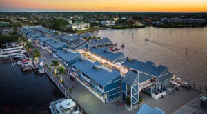 Aerial view of Fisherman's Village