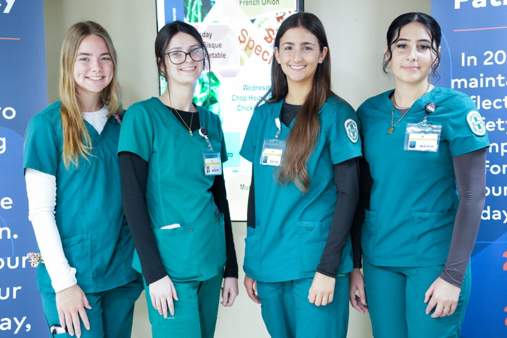 In an effort to inspire healthcare careers, Fawcett Hospital leads monthly mentorship programs with Big Brothers Big Sisters Sun Coast. -COURTESY PHOTO