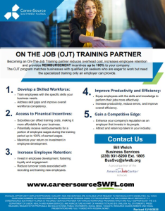 On-the-Job Training Program