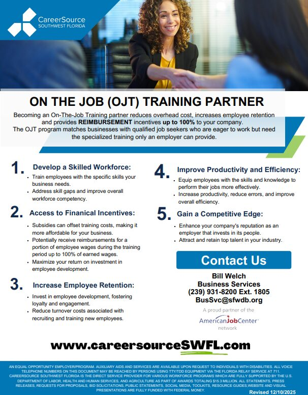 On-the-Job Training Program