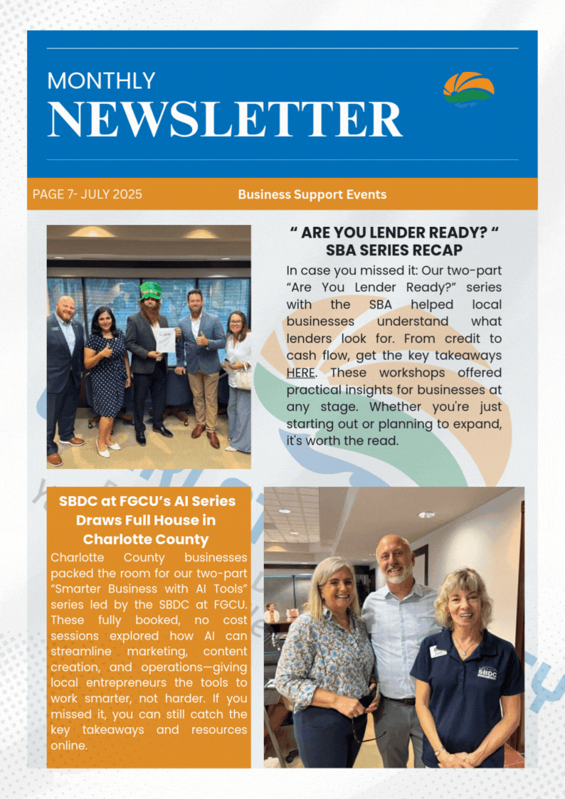 July 2025 Cleared 4 Takeoff Newsletter