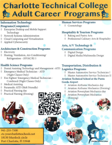 Charlotte Technical College career programs