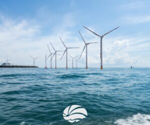 Symbolic image of renewable energy generation representing sustainable development in Charlotte County Florida.