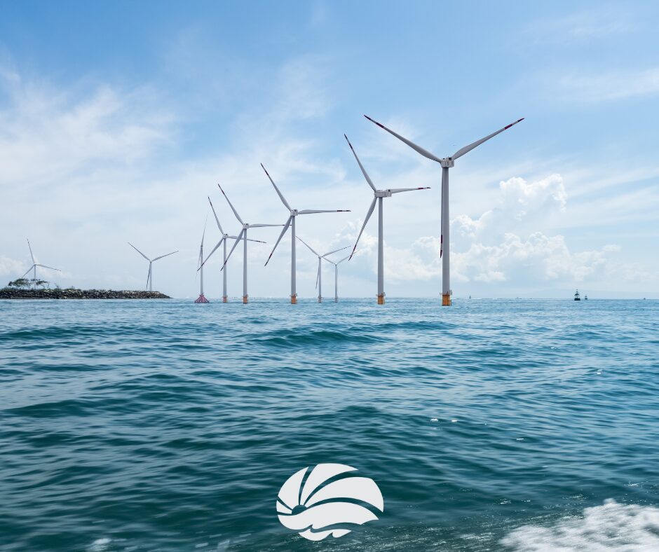 Symbolic image of renewable energy generation representing sustainable development in Charlotte County Florida.