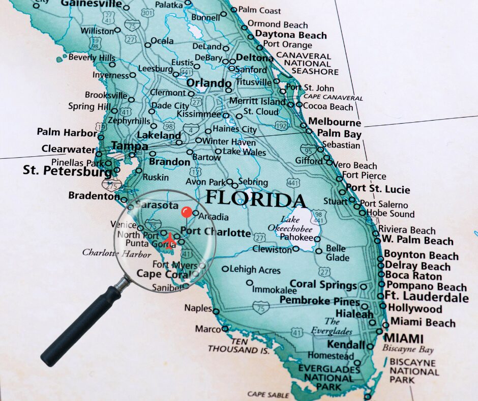 Map of Florida