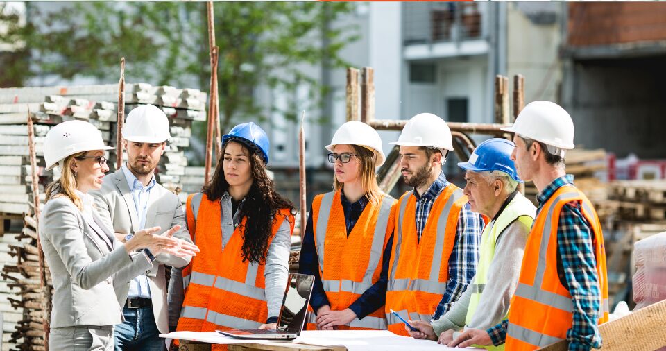 People Standing on Top of Building