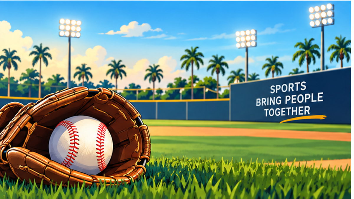 Illustrated Charlotte County sports tourism scene