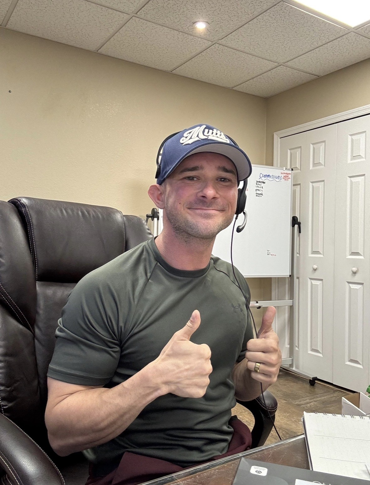 Zack Mutnik working at Mutt's Electric in Charlotte County